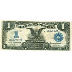 1899 $1 Black Eagle Silver Certificate