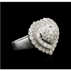 1.80ctw Diamond Ring - 14KT White Gold