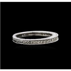 0.20ctw Diamond Ring - 14KT White Gold