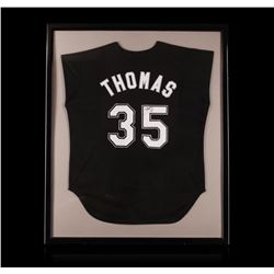 Frank Thomas Framed Autographed Jersey