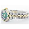 Image 4 : Rolex Two-Tone Diamond and Emerald DateJust Ladies Watch