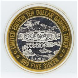 Limited Edition $10 Las Vegas .999 Silver Gaming Token