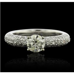 18KT White Gold 1.47ctw Diamond Ring