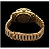 Image 3 : Rolex 18KT Gold Super President 1.82ctw Diamond DateJust Ladies Watch