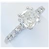 Image 3 : GIA Certified 1.14ctw Diamond Ring - 14KT White Gold