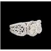 Image 1 : 1.74ctw Diamond Ring - 14KT White Gold