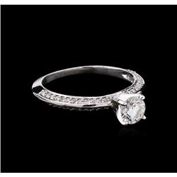 0.78ctw Diamond Ring - 14KT White Gold