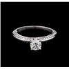 Image 2 : 0.78ctw Diamond Ring - 14KT White Gold