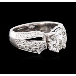 18KT White Gold 1.45ctw Diamond Ring