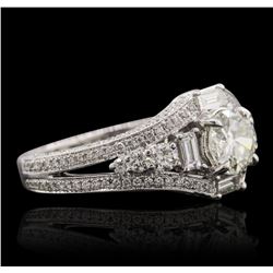 18KT White Gold 2.17ctw Diamond Ring