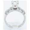 Image 4 : EGL Cert 1.86ctw Diamond Ring - 14KT White Gold