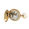 Image 4 : Elgin 14KT Yellow Gold Full Hunter Antique Pocket Watch