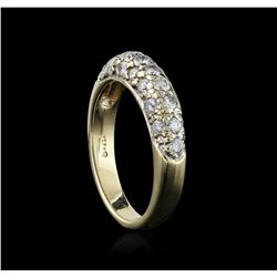 14KT Yellow Gold 1.26ctw Diamond Ring