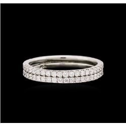 0.85ctw Diamond Ring - 18KT White Gold