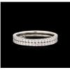 Image 1 : 0.85ctw Diamond Ring - 18KT White Gold