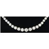 Image 7 : 10.00ctw Diamond Necklace - 18KT White Gold