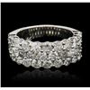 Image 2 : 14KT White Gold 3.36ctw Diamond Ring