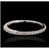 Image 2 : 14KT White Gold 0.20ctw Diamond Ring