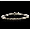 14KT White Gold 6.83ctw Diamond Tennis Bracelet
