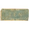 Image 2 : $10 1864 Richmond Virginia Confederate States of America Bank Note