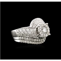 2.23ctw Diamond Ring - 14KT White Gold