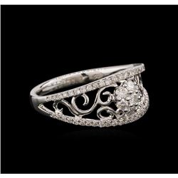 0.52ctw Diamond Ring - 18KT White Gold