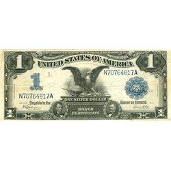 1899 $1 Black Eagle Silver Certificate