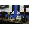 Image 2 : FIVE PIECES OF COLLECTABLE ART GLASS - VASES &  CANDY BOWL
