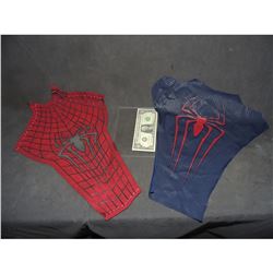 SPIDERMAN THE AMAZING 2 SUIT CHEST & BACK GLYPH WITH SPIDER WEBBING CUT FOR SUIT