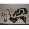 Image 1 : SUPERMAN MAN OF STEEL MISC SUIT SWATCH LOT OF 10 PIECES #62
