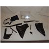 Image 1 : SUPERMAN MAN OF STEEL MISC SUIT SWATCH LOT OF 10 PIECES #82
