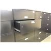 Image 2 : HON BLACK 5 DRAWER LATERAL FILE CABINET