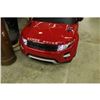 Image 3 : RED RANGE ROVER EVOQUE RIDE-IN/REMOTE CONTROL CAR, WITH WORKING LIGHTS, SOUNDS AND PEDALS