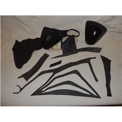 SUPERMAN MAN OF STEEL MISC SUIT SWATCH LOT OF 10 PIECES #76