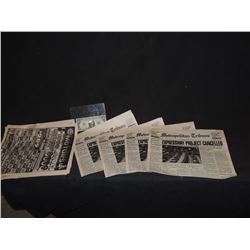 PAYBACK LOT OF NEWSPAPERS