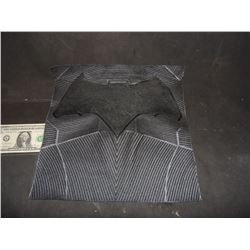 BATMAN VS SUPERMAN TEST BAT GLYPH ON SUIT MATERIAL