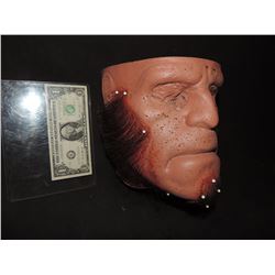 HELLBOY RON PERLMAN SCREEN USED HERO BEARD LACE MATT ON MAKE UP LIFE CAST 1