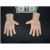 Image 1 : CURSE OF CHUCKY SCREEN USED HERO MATCHED PAIR OF HANDS FROM ANIMATRONIC PUPPET