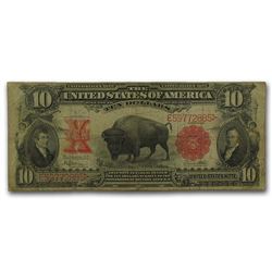 1901 $10 United States Note Bison VG