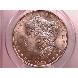 1904-O Morgan Dollar Ch MS64 PCGS