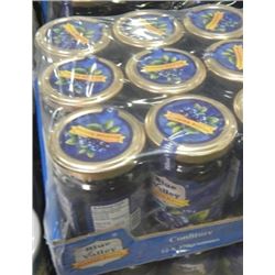 CASE BLUE BERRY JAM - 6X370GM JARS - BB UNKNOWN - PACKAGED JUNE 2015