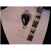 Image 1 : Lucite Tulip & Feather Brooch