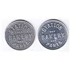 Image 1 : Ontario Trade Tokens, Brantford County - Lot of 2 Paris, Ont bread tokens