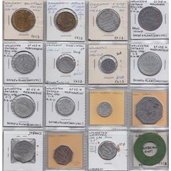 Ontario Trade Tokens, Bruce County - Lot of 16 Walkerton, Ont. trade tokens