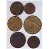 Image 1 : Ontario Trade Tokens, Carleton County - Lot of 6 Ottawa Bakery Tokens