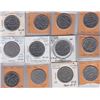 Image 1 : Ontario Trade Tokens, Carleton County - Lot of 12 Ottawa Shave Tokens