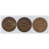 Image 1 : Ontario Trade Tokens, Dufferin County - Lot of 3 Grand Valley livery tokens