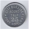 Image 1 : Port Hope transportation token