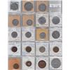 Image 1 : Ontario Trade Tokens - Lot of 19 Elgin County trade tokens