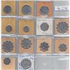 Image 1 : Ontario Trade Tokens, Essex County - Lot of 13 Kingsville trade tokens